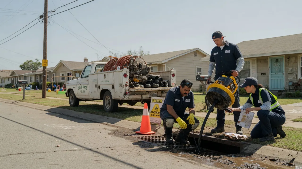 Drain Cleaning in Sullivan City, TX near me